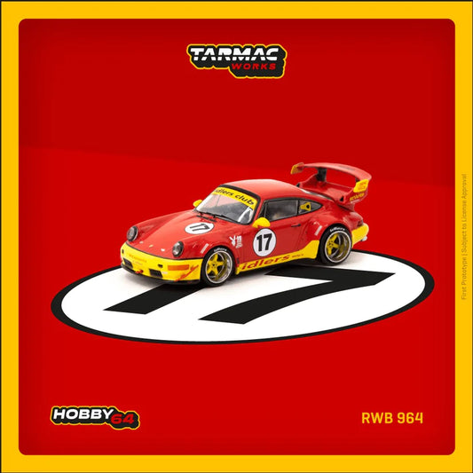 Porsche RWB 964 - red/yellow