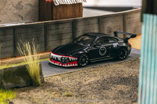 Porsche Old & New 997 (Matte Black)