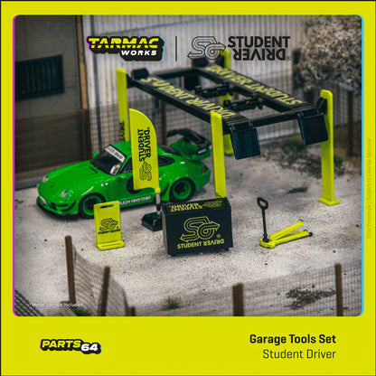 Garage Tool Set - Student Driver (Green/Yellow)