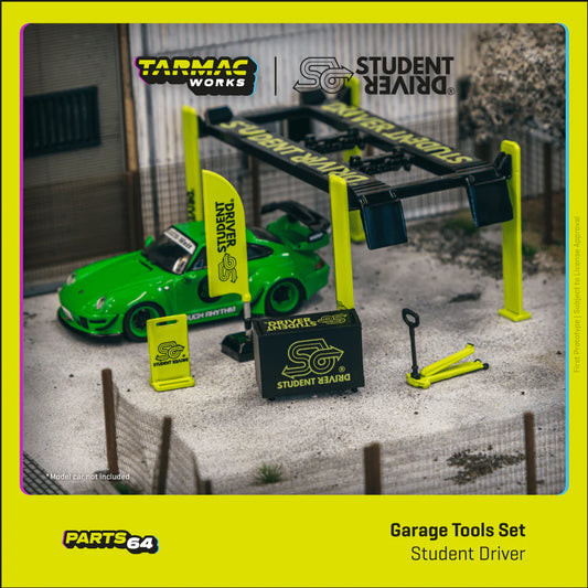 Garage Tool Set - Student Driver (Green/Yellow)