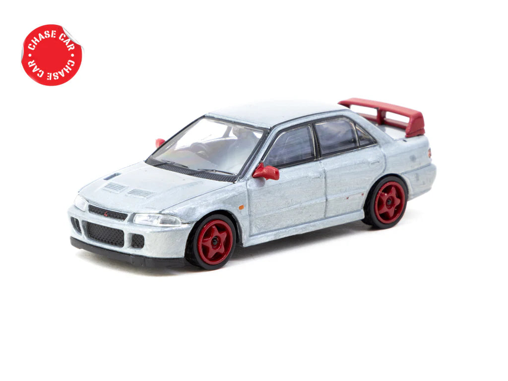 Mitsubishi Lancer GSR Evolution II (Red with Trading Cards)