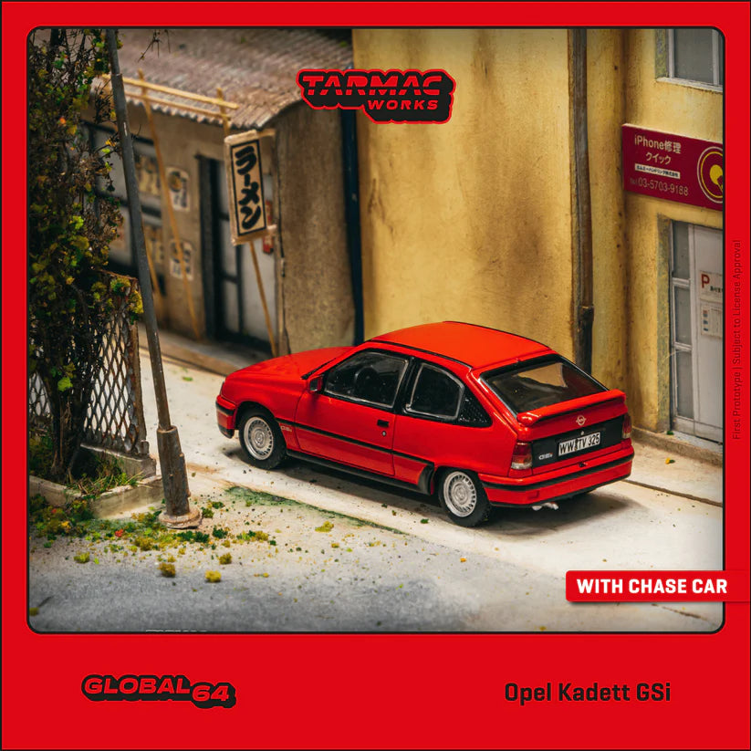 Opel Kadett GSi - red