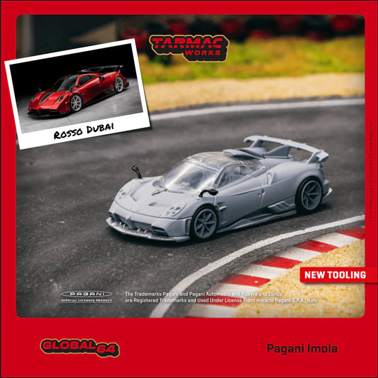 Pagani Imola, rosso dubai