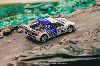 Ford RS200 Lombard RAC Rally 1986 #2 (White/Blue)