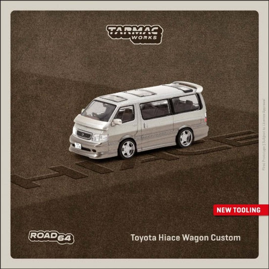 Toyota Hiace Wagon Custom - Silver / Brown
