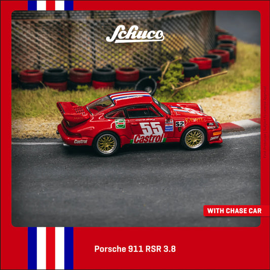 [Előrendelés] Porsche 911 RSR 3.8 #55 - red/white