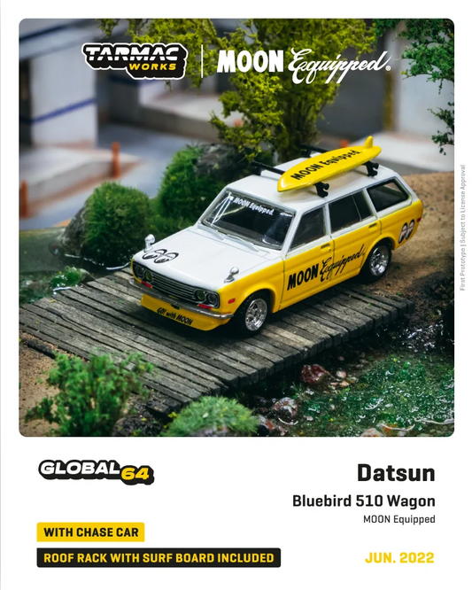 Datsun Bluebird 510 wagon *Moon Equipped*, Yellow/White
