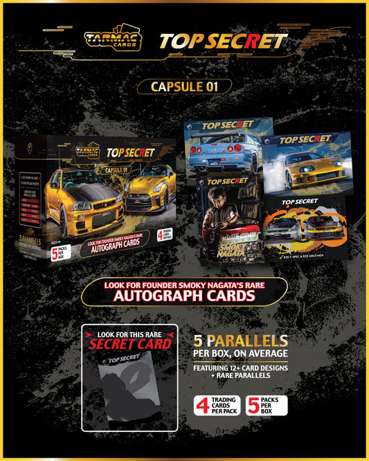 ELŐREMDELÉS - #TC-TC-TSE-01 - Tarmac Cards - Top Secret Capsule, 01