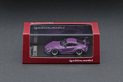 Toyota Pandem Supra A90, matt purple box