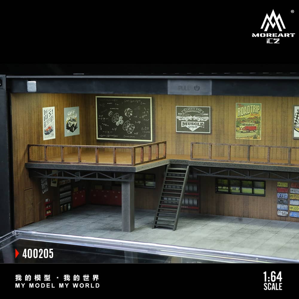 #MO400205 - ABS Container with LED Light Maintenance Theme Livery