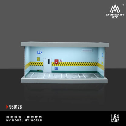 #MO960126 - Assembly Diorama ABS Underground Parking Lot Theme with LED Light B