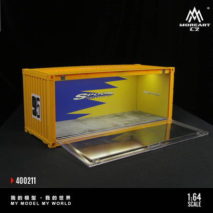 #MO400211 - Assembly Diorama ABS Container with LED Light Maintenance Theme Livery B - Yellow