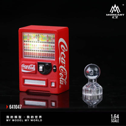 ELŐRENDELÉS - #MO641047 - Assembly Diorama Coca Beverage Vending Machine Set Package
