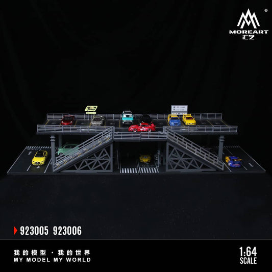 ELŐRENDELÉS - #MO923005-06 - Assembly Diorama Steel Frame Platform Theme #E+F - LEFT and RIGHT