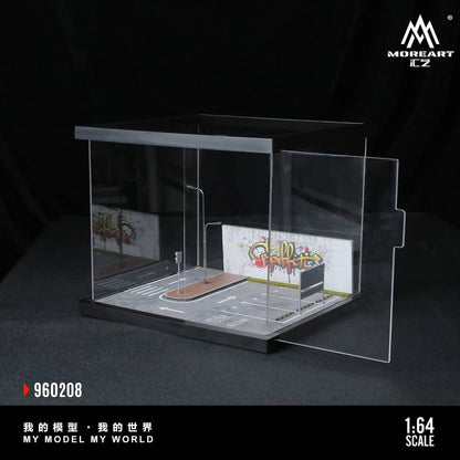 #MO960208 - Assembly Diorama Street Scene Theme 08(Graffiti Wall) with LED Light