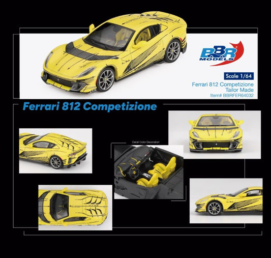 ELŐRENDELÉS - #BBRFER64032 - Ferrari 812 Competizione, Tailor Made