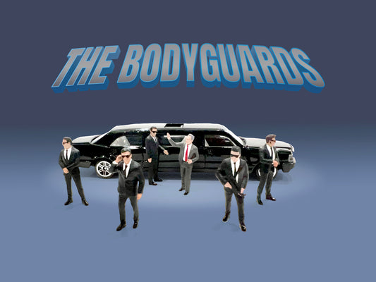 The Bodyguards Set of 6 Figures 2024