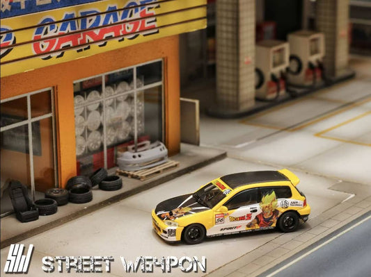 Street Warrior - Civic EG6, Goku Livery