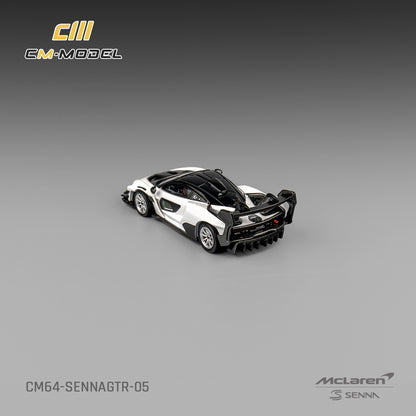 #CM64-SENNAGTR-05 - McLaren Senna GTR, White/Black