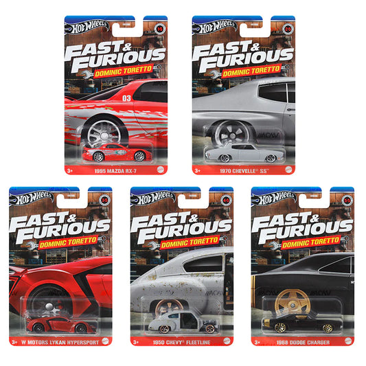 hot wheels best of dominic toretto set