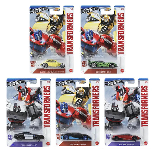 Hot Wheels - Silver - Transformers - szett