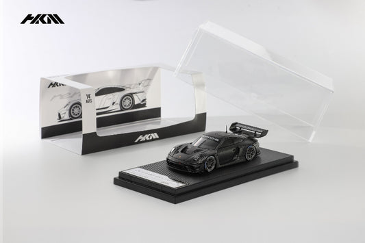 ELŐRENDELÉS - HKM - 911 (992) GT3 R Rennsport with Brumos Wing, Full Carbon Black