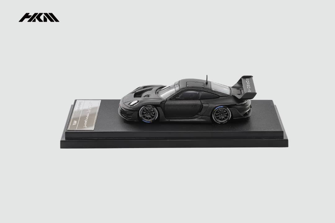 ELŐRENDELÉS - HKM - 911 (992) GT3 R Rennsport with Brumos Wing, Full Carbon Black