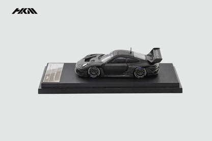 ELŐRENDELÉS - HKM - 911 (992) GT3 R Rennsport with Brumos Wing, Full Carbon Black