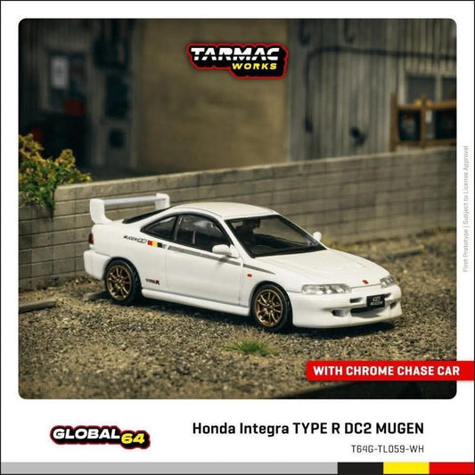 ELŐRENDELÉS - #TC-T64G-TL059-WH - Honda Integra TYPE R DC2 MUGEN, Championship White