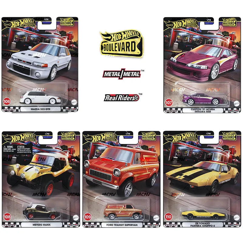 hot wheels boulevard 2024 mix 4 set