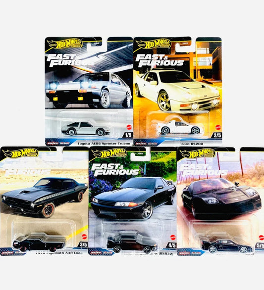 hot wheels fast and furious premium 2024 mix 1
