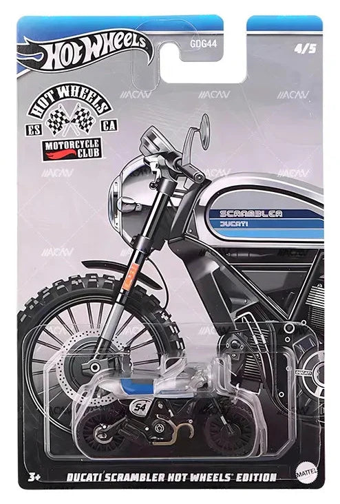 hot wheels motorcycles 2024 ducati scrambler hot wheels edition 4 of 5