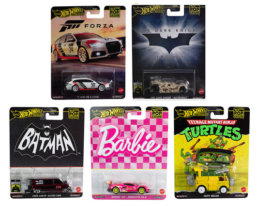 hot wheels pop culture 2024 mix 5 szett 