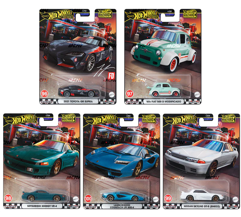 hot wheels boulevard 2024 mix 2 set