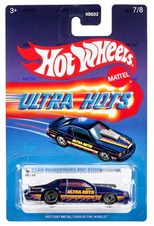 hot wheels ultra hots 2024 mix f thunderbird pro stock