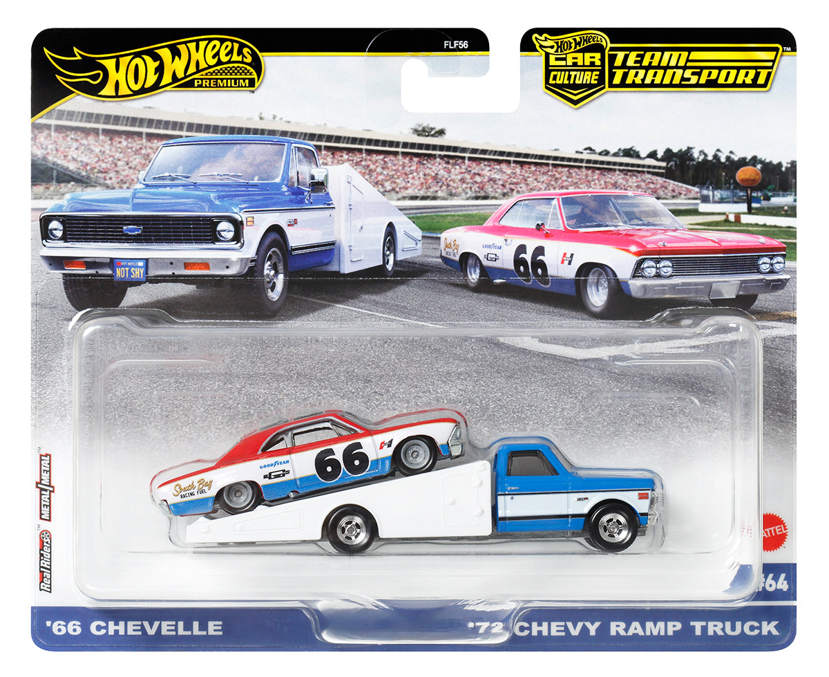 1966 chevelle plus 1972 chevy ramp truck