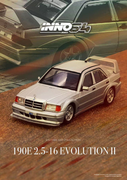 ELŐRENDELÉS - #IN64-190E-SIL - Mercedes-Benz 190E, Silver