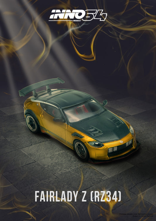 ELŐRENDELÉS - #IN64-400-ZTS - Top Secret Nissan Fairlady-Z (RZ34), Gold