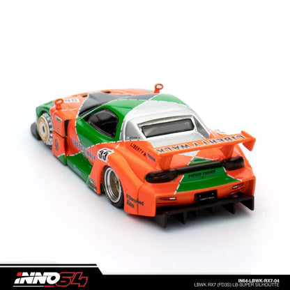 LBWK Mazda RX7 (FD3S) LB Super Silhouette MDX 2024 (Green/Orange)