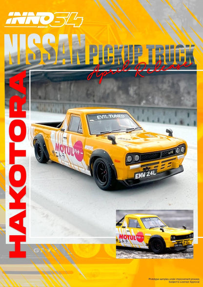 Nissan Hakotora Pick Up Truck MOTUL Livery (Yellow)