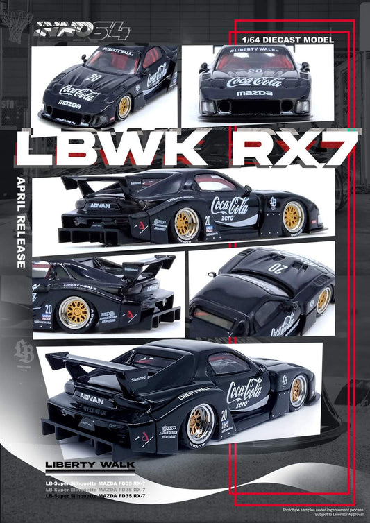 LBWK Mazda RX7 (FD3S) LB Super Silhouette (Black)