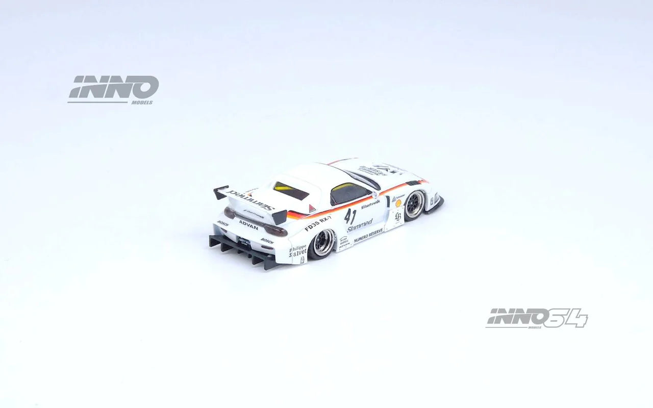 LBWK Mazda RX7 (FD3S) LB Super Silhouette - white/orange/black