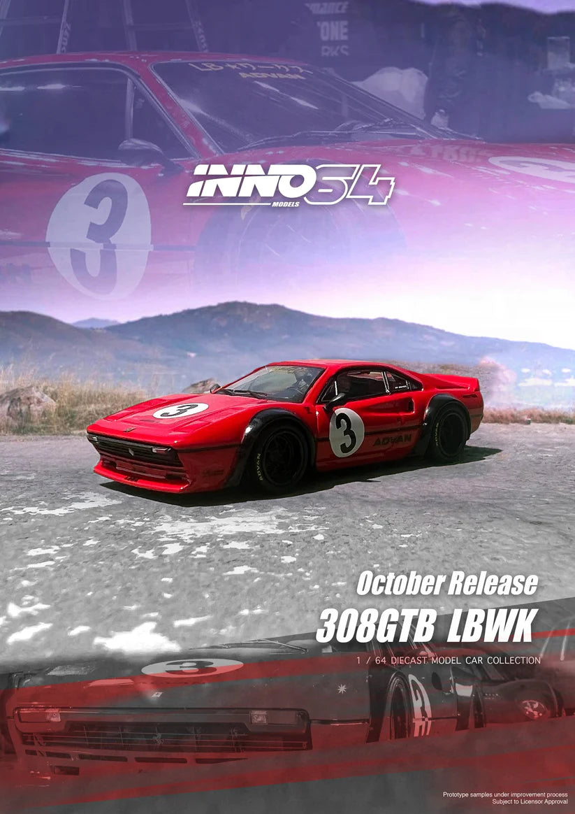 LBWK 308 GTB (Ferrari) #3 - red