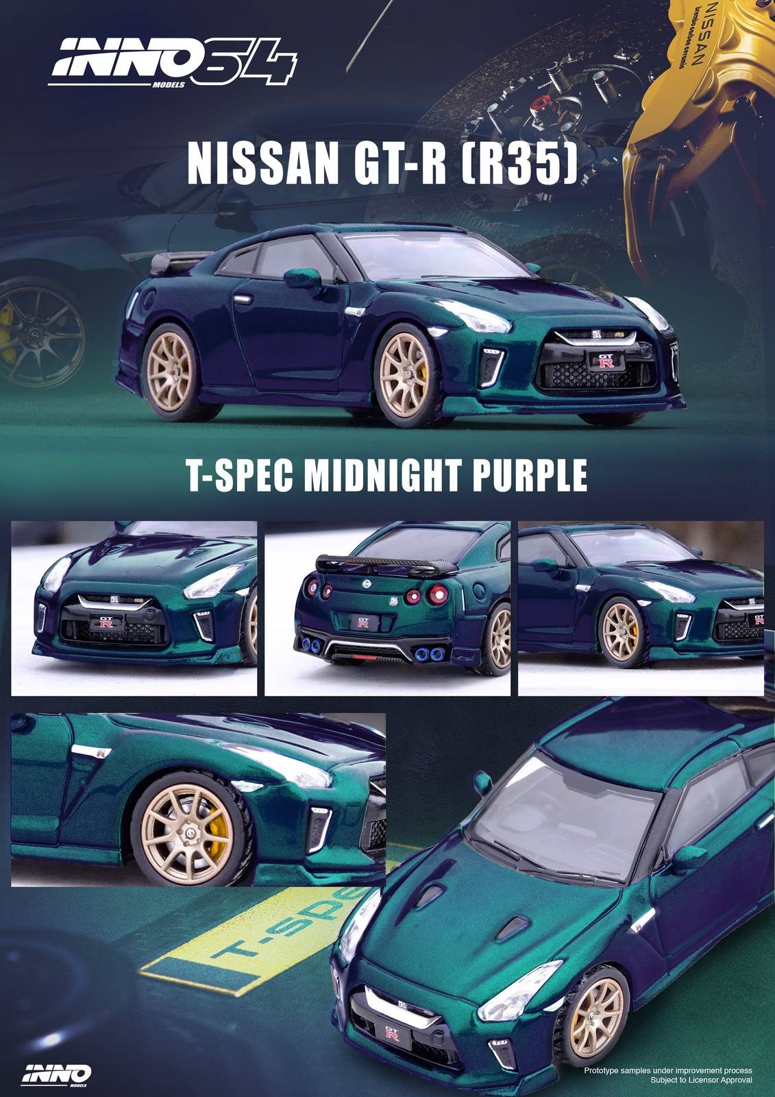 Nissan GT-R (R35) T-Spec (Midnight Purple)