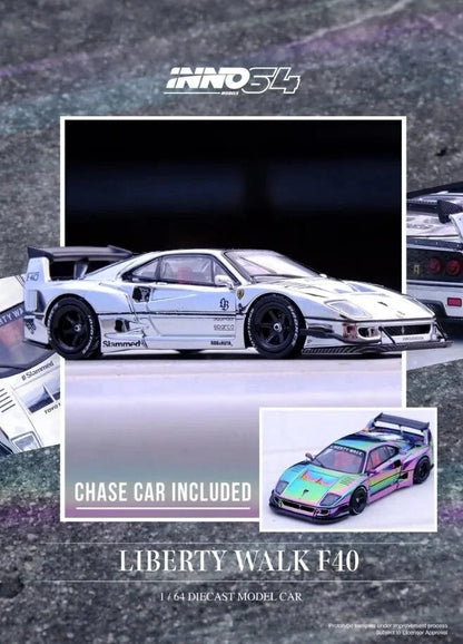 Ferrari LBWK F40 - chrome silver