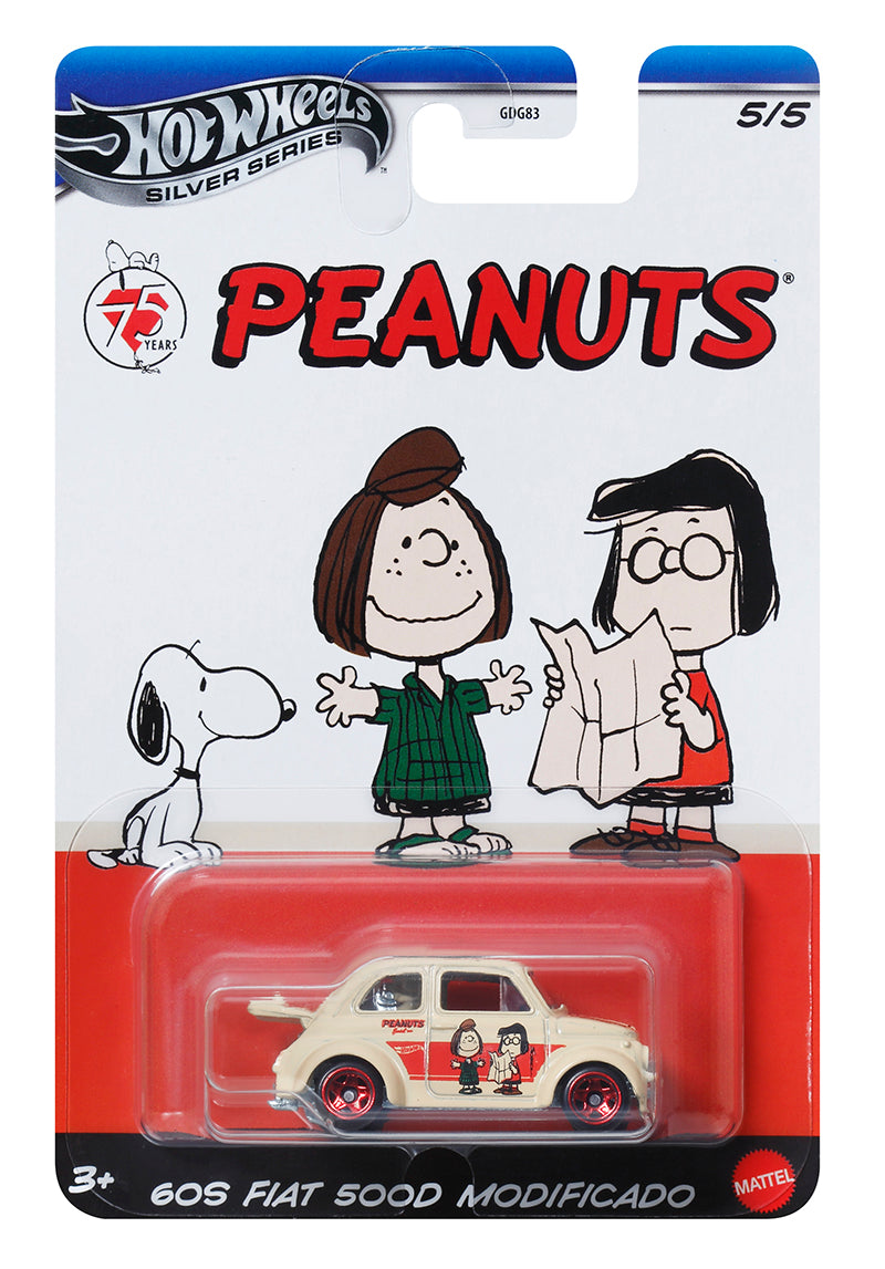 Hot Wheels - Silver - Peanuts 2024 - szett