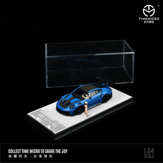 Time Micro - 992 GT3 RS - Figurával - Csillagkék