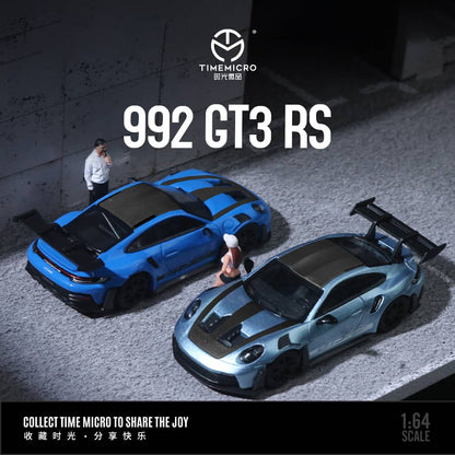 Time Micro - 992 GT3 RS - Figurával - Csillagkék