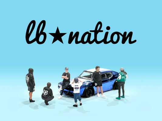 The LB Nation Set of 6 Figures 2024
