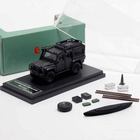 ELŐRENDELÉS - Master x DEcode - Land Rover Defender 110 High Wheels, Matt Black Colour
